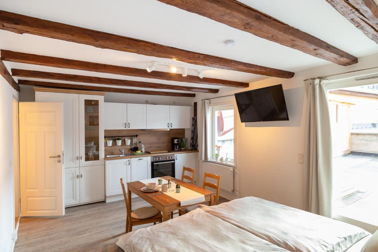 Ferienwohnung Zum Marktplatz Wernigerode Eksteriør bilde