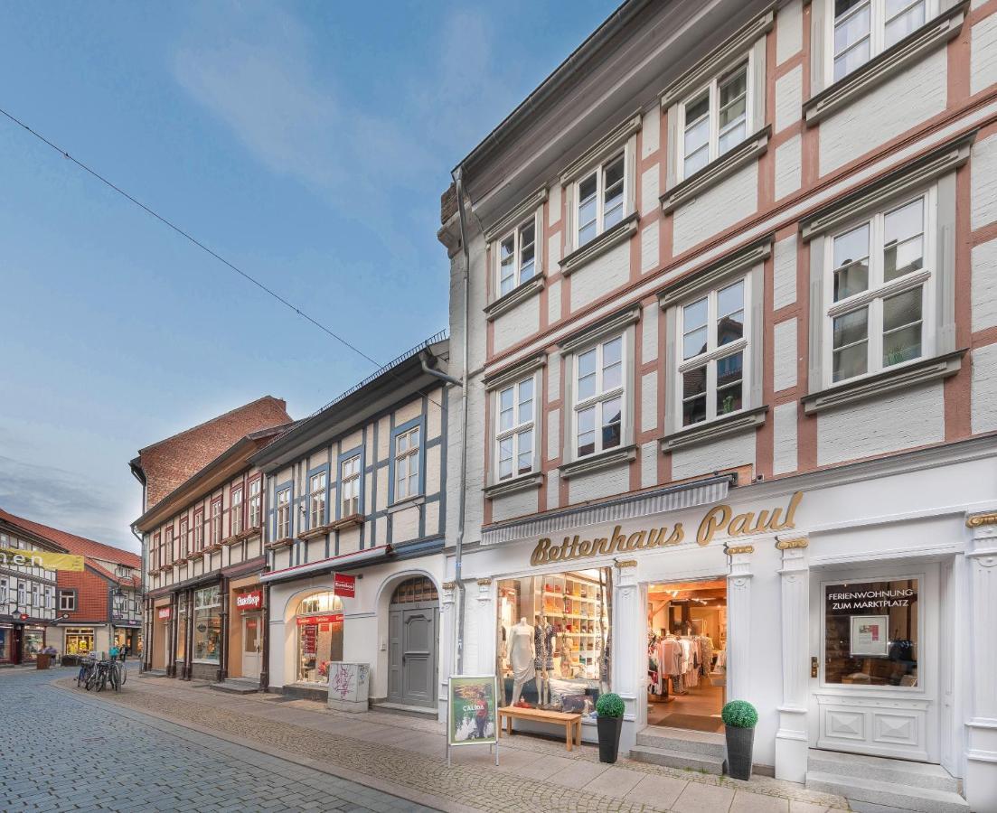 Ferienwohnung Zum Marktplatz Wernigerode Eksteriør bilde