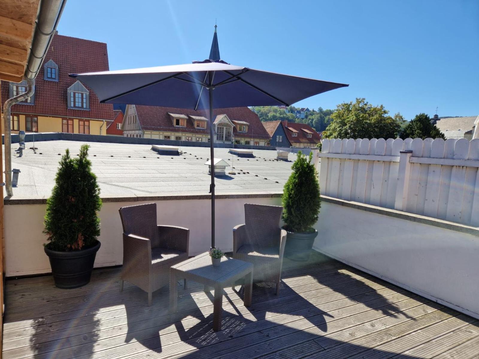 Ferienwohnung Zum Marktplatz Wernigerode Eksteriør bilde